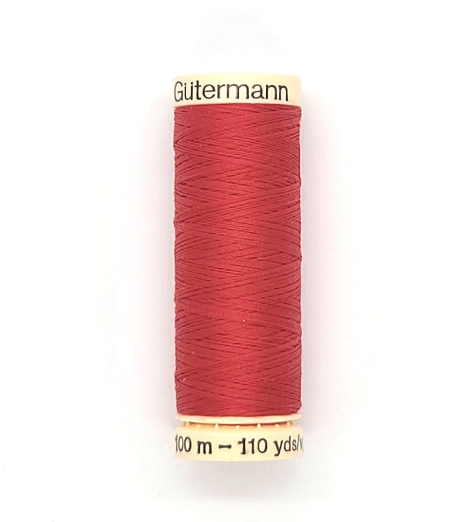 Gütermann Sewing Thread - Red 408 - 110 Yards