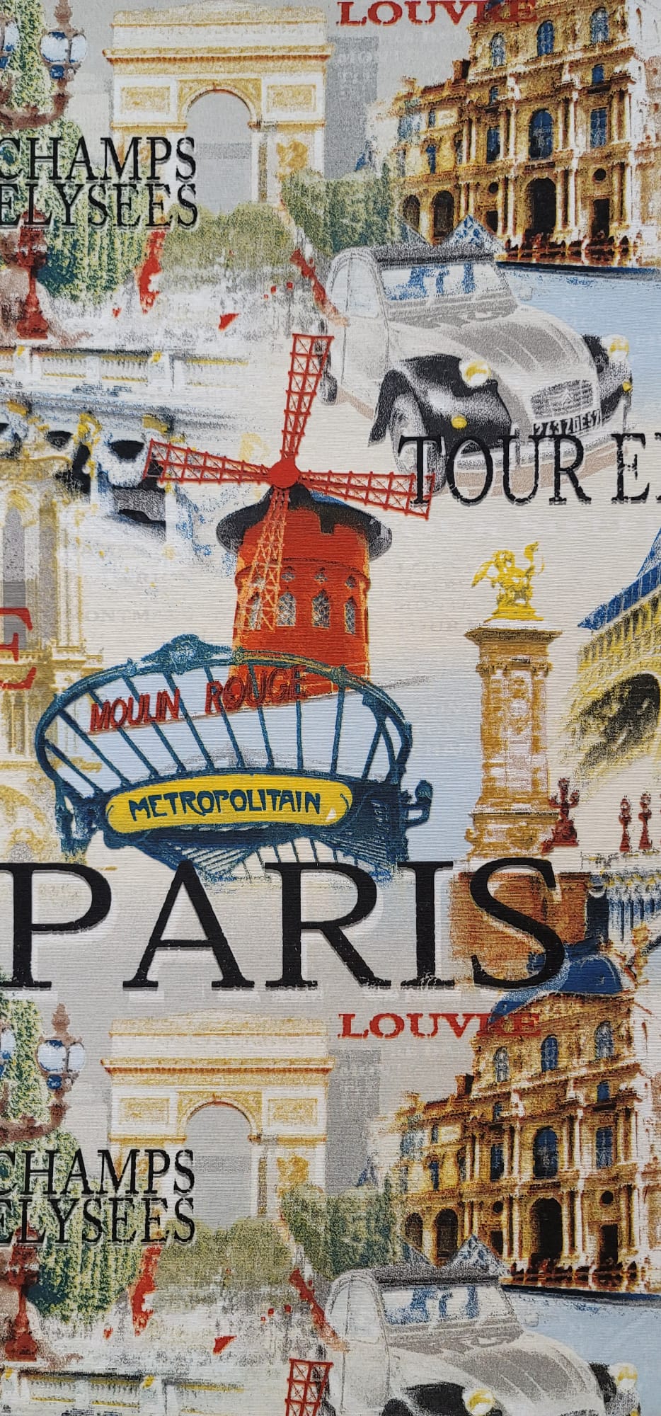 Paris Print - Multi