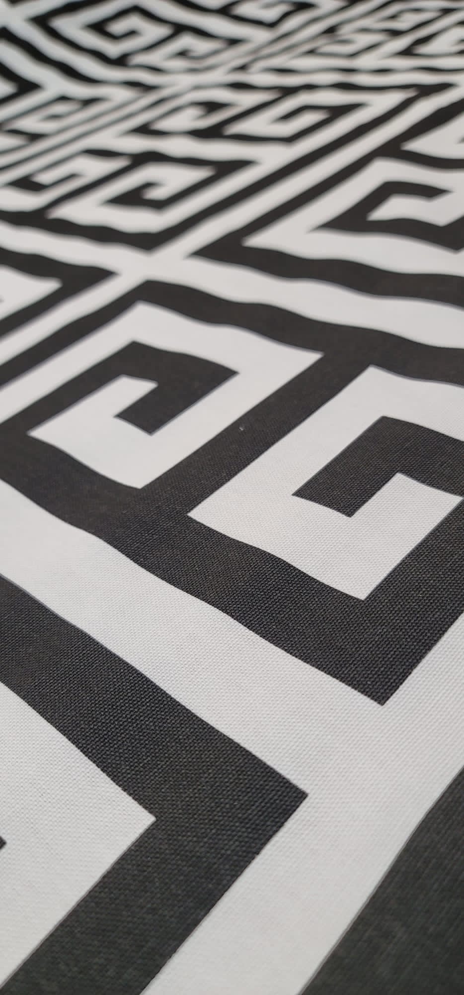 Greek Key - Black