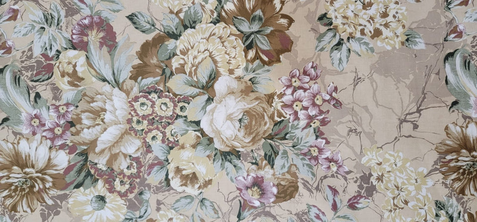 Vintage Floral - Oatmeal