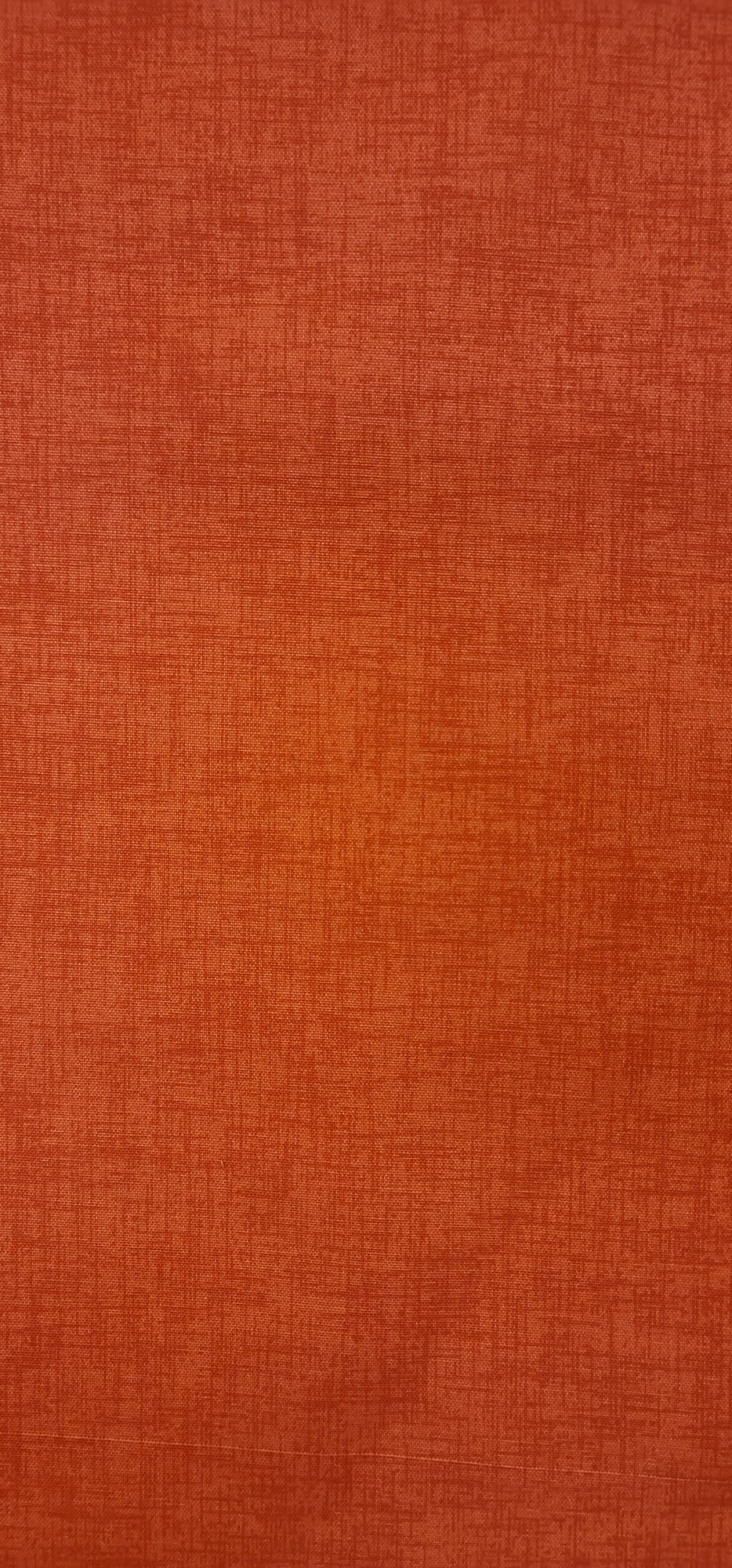 Linen Look - Burnt Orange