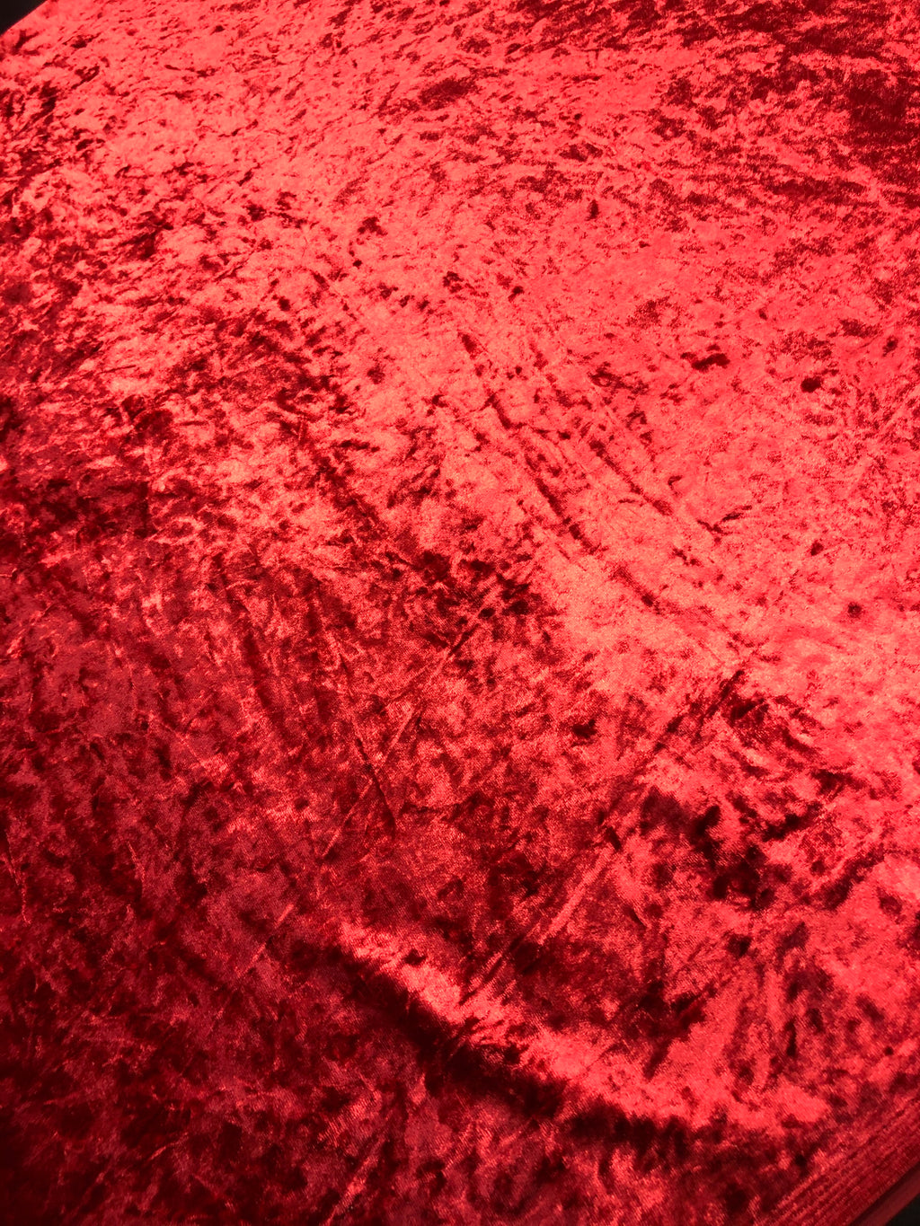 Red - Ice Crushed Velvet – Affordable Textiles