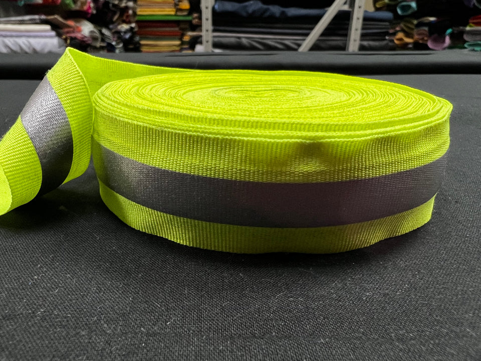 1"  Safety Yellow 3M Reflective Tape