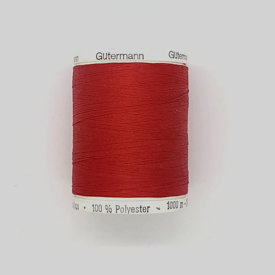 Gütermann Sewing Thread - Red 410 - 1094 Yards