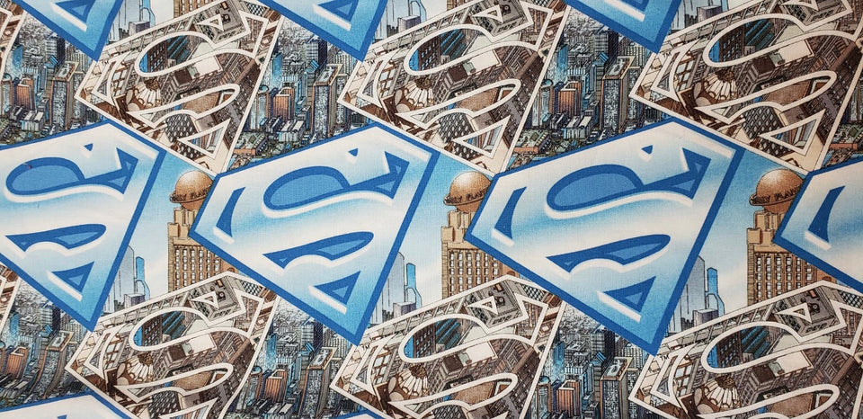 Superman - Large Logo - Blue