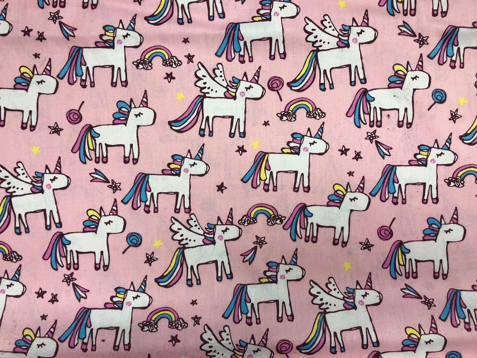 Rainbows & Unicorns - Pink