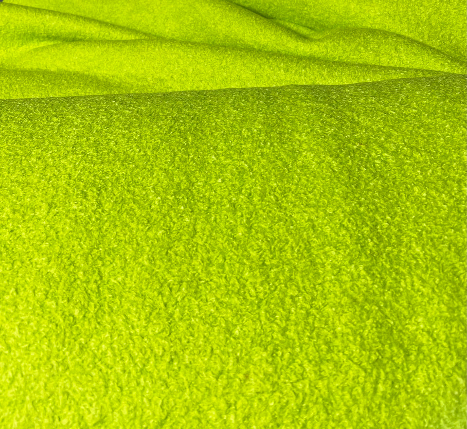 Chartreuse - Wool Boucle
