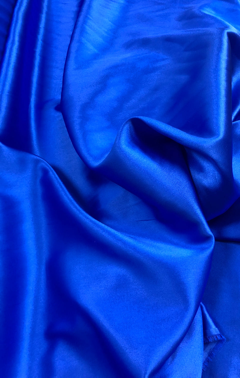 Electric Blue - Silk Charmeuse