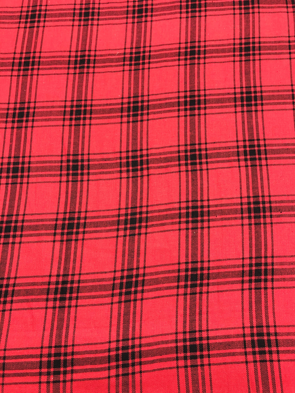 Black & Red Tartan