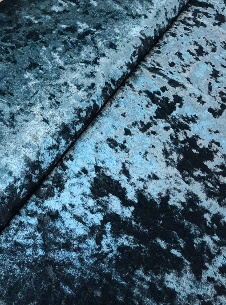 Teal - Ice Crushed Velvet