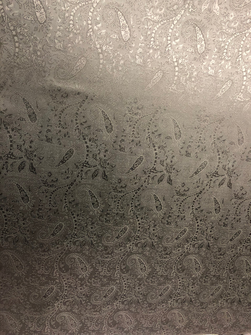 Jet Black Paisley