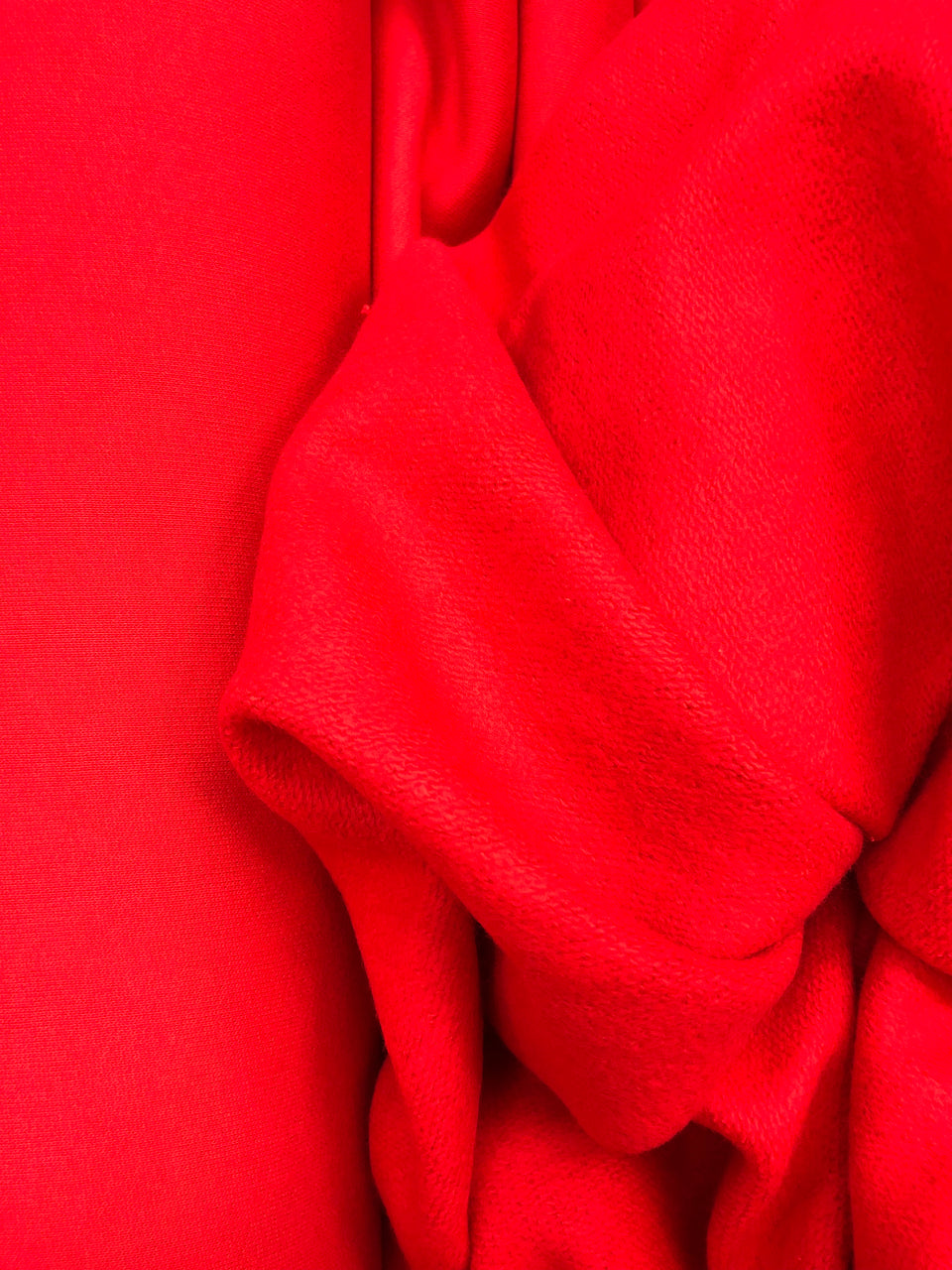 Red - Brushed Fleece