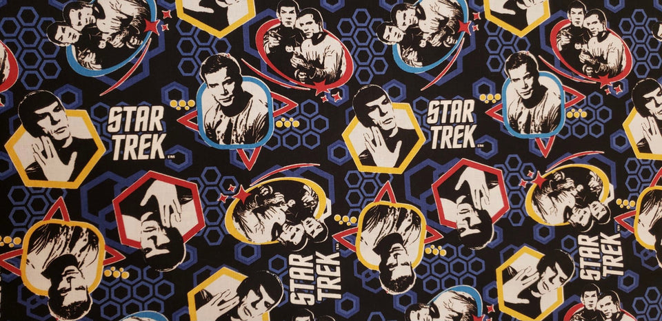 Star Trek - Blue Collage
